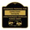 Signmission Reserved Parking for Expectant Fathers Unauthorized Vehicles Towed Away, A-DES-BG-1818-23107 A-DES-BG-1818-23107 - alternate 1